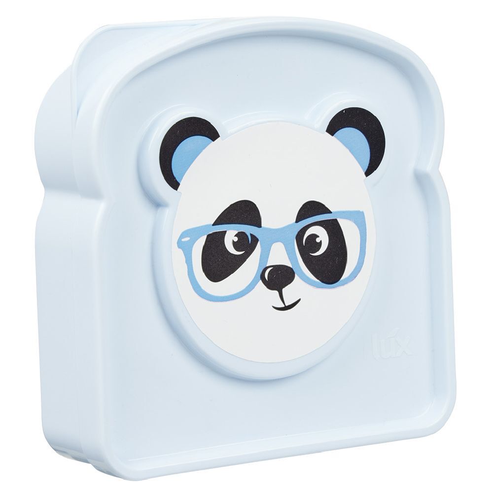 BoÎte à go&ucirc;ter enfant design panda bleu ou rose