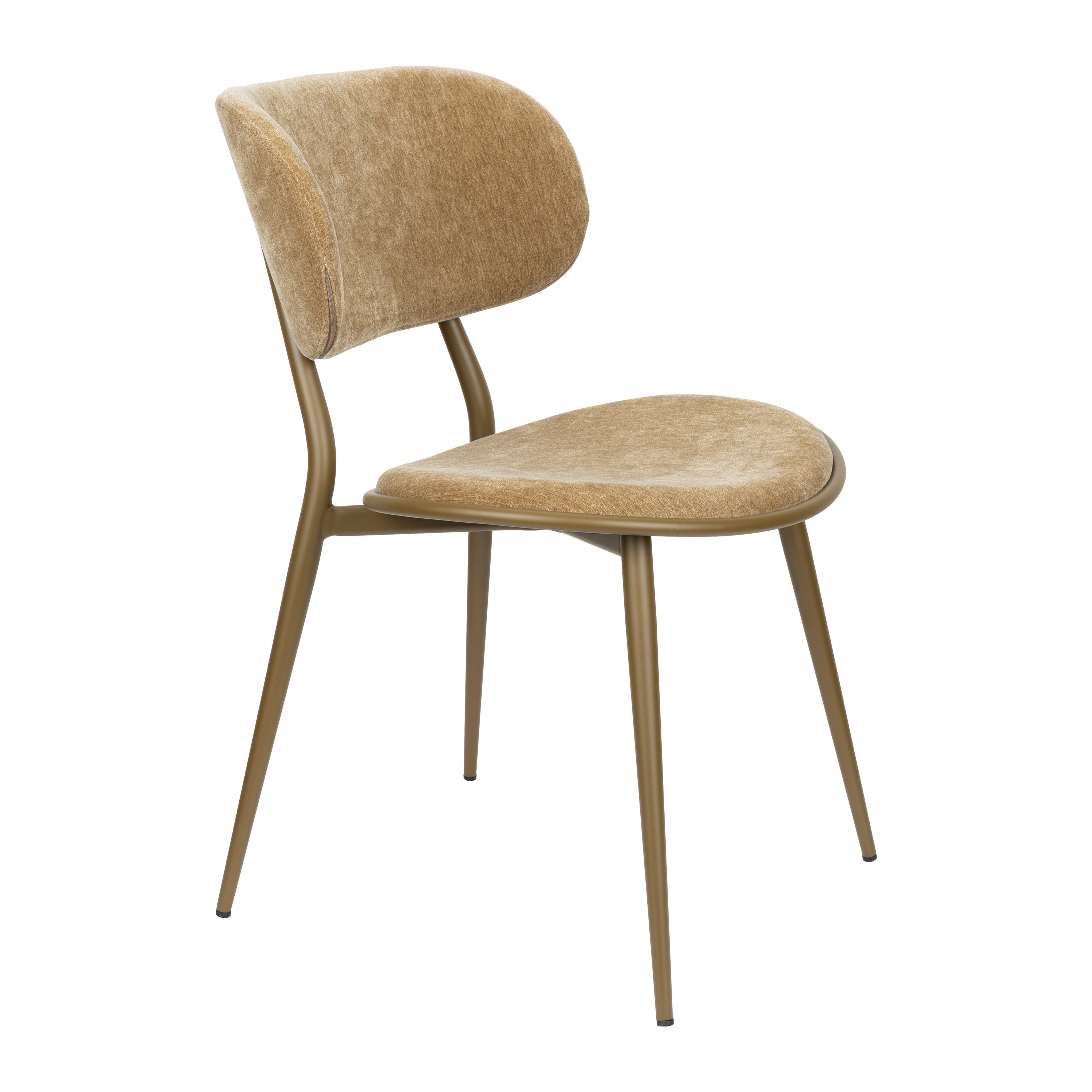 Zuiver x fonQ Lieve Eetkamerstoel - Mustard