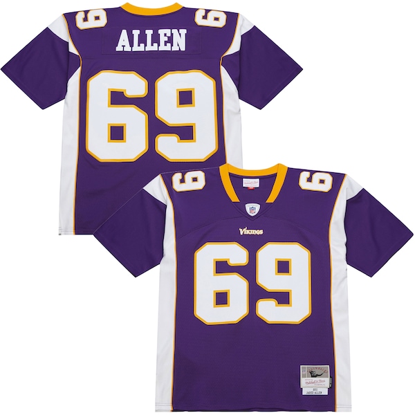 Jared Allen Minnesota Vikings  2011 Legacy Replica Jersey - Purple