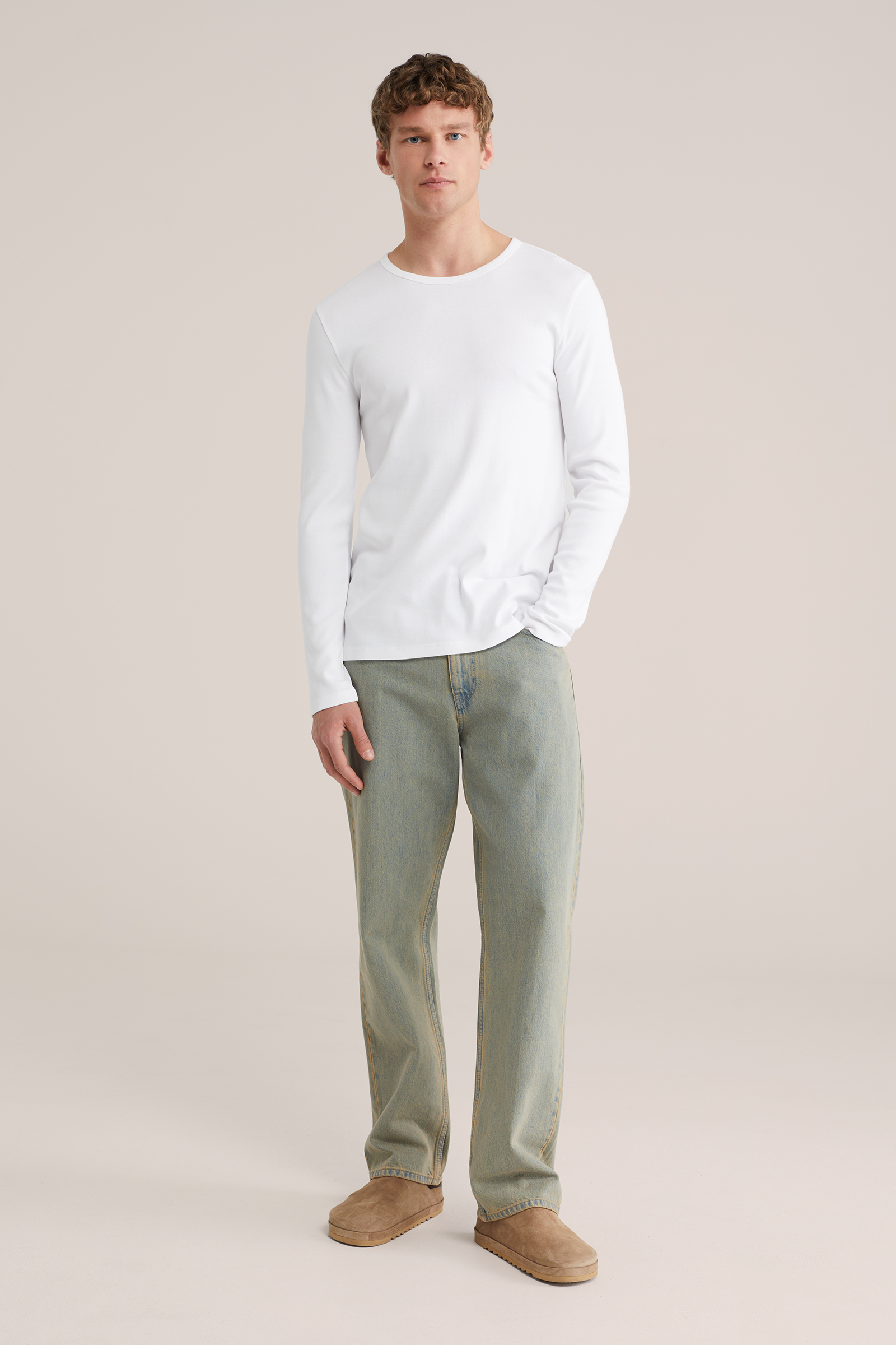 Heren Slim fit T-shirt