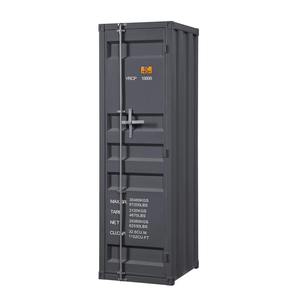 ACME Gunmetal Finish 1-door Cargo Wardrobe