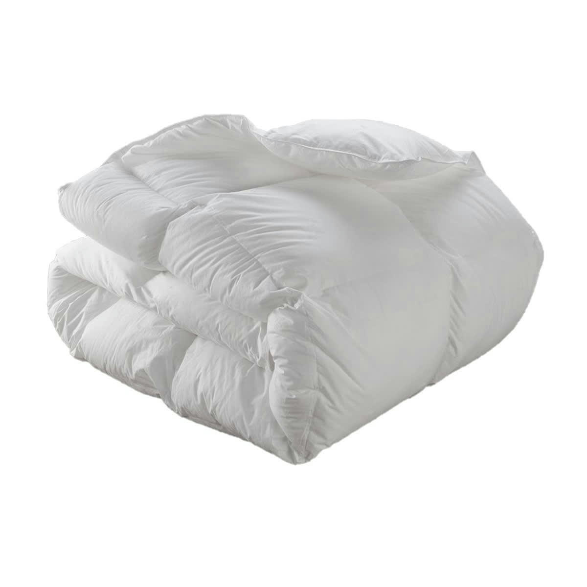 HIMALAYA - Couette en microfibre enveloppe coton bio  te  260x240 cm