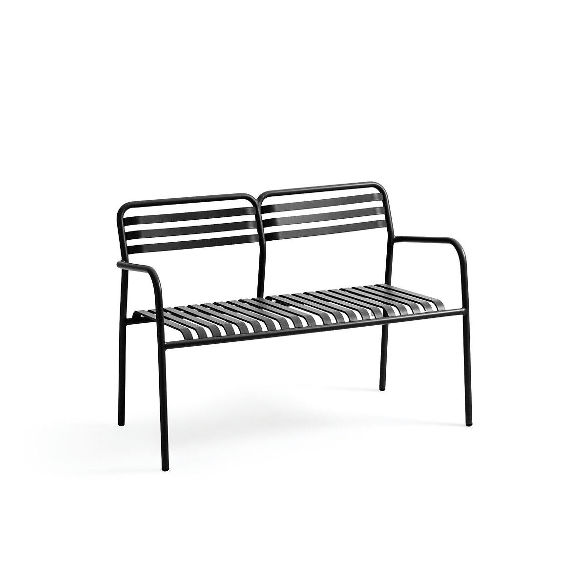 Banc de jardin en aluminium Manni