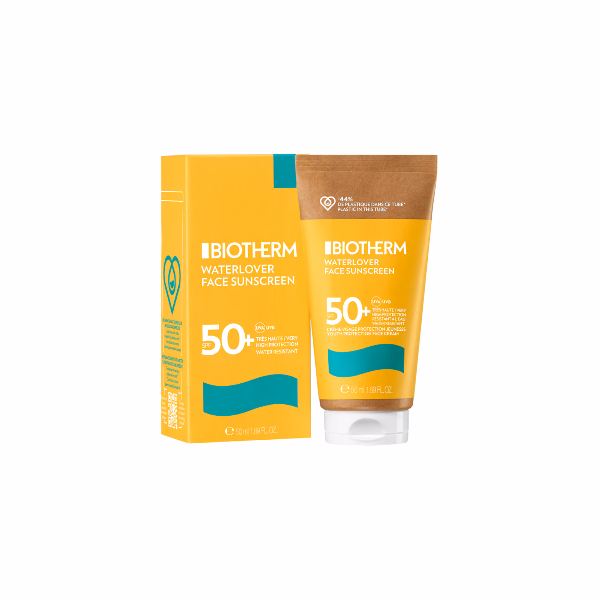 WATERLOVERCrème protection jeunesse pour prévenir le photovieillissement - spf50+