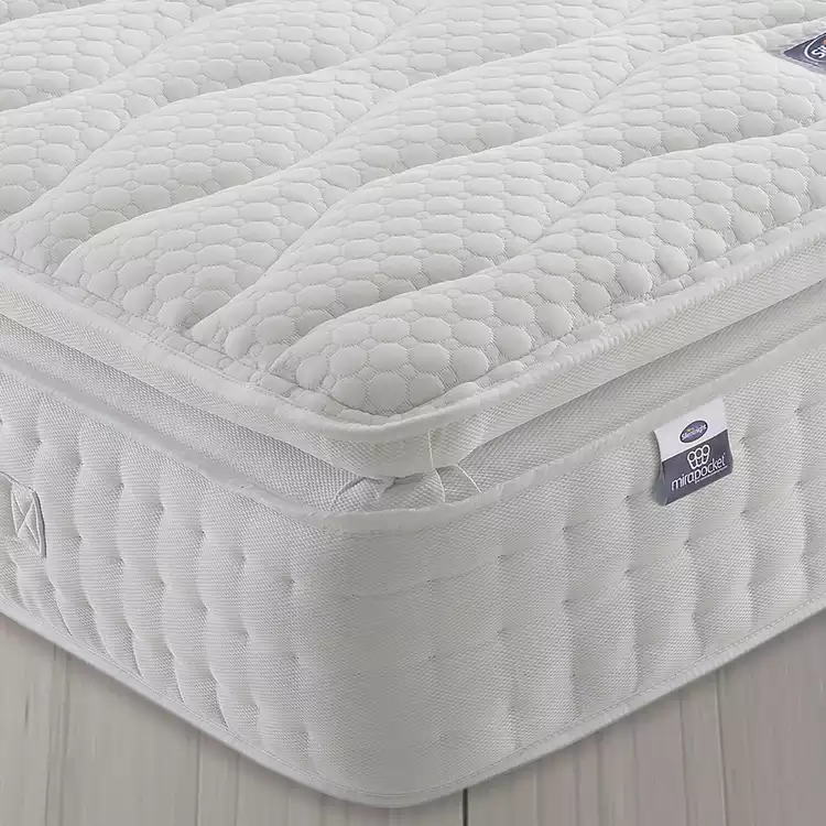 Silentnight 2000 Latex Pillowtop Mattress - Single