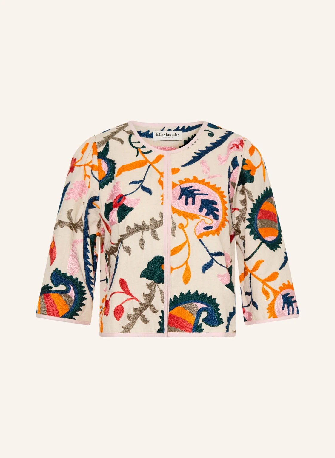 lollys laundry Kastenjacke TRINELL mit 3/4-Arm