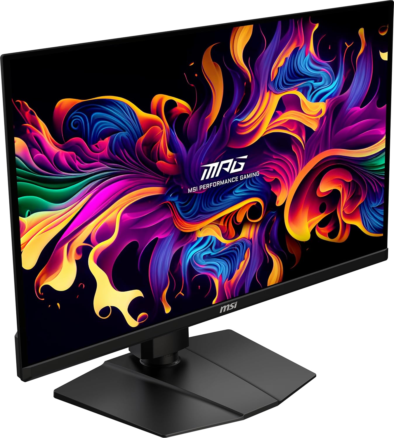 msi MAG 271QPX QD-OLED  27 OLED Gaming Monitor  2560 x 1440 (QHD)  0.03ms Response time  360Hz  True Black HDR 400  HDMI  DP Port  USB Type C  Tilt  Height  Black