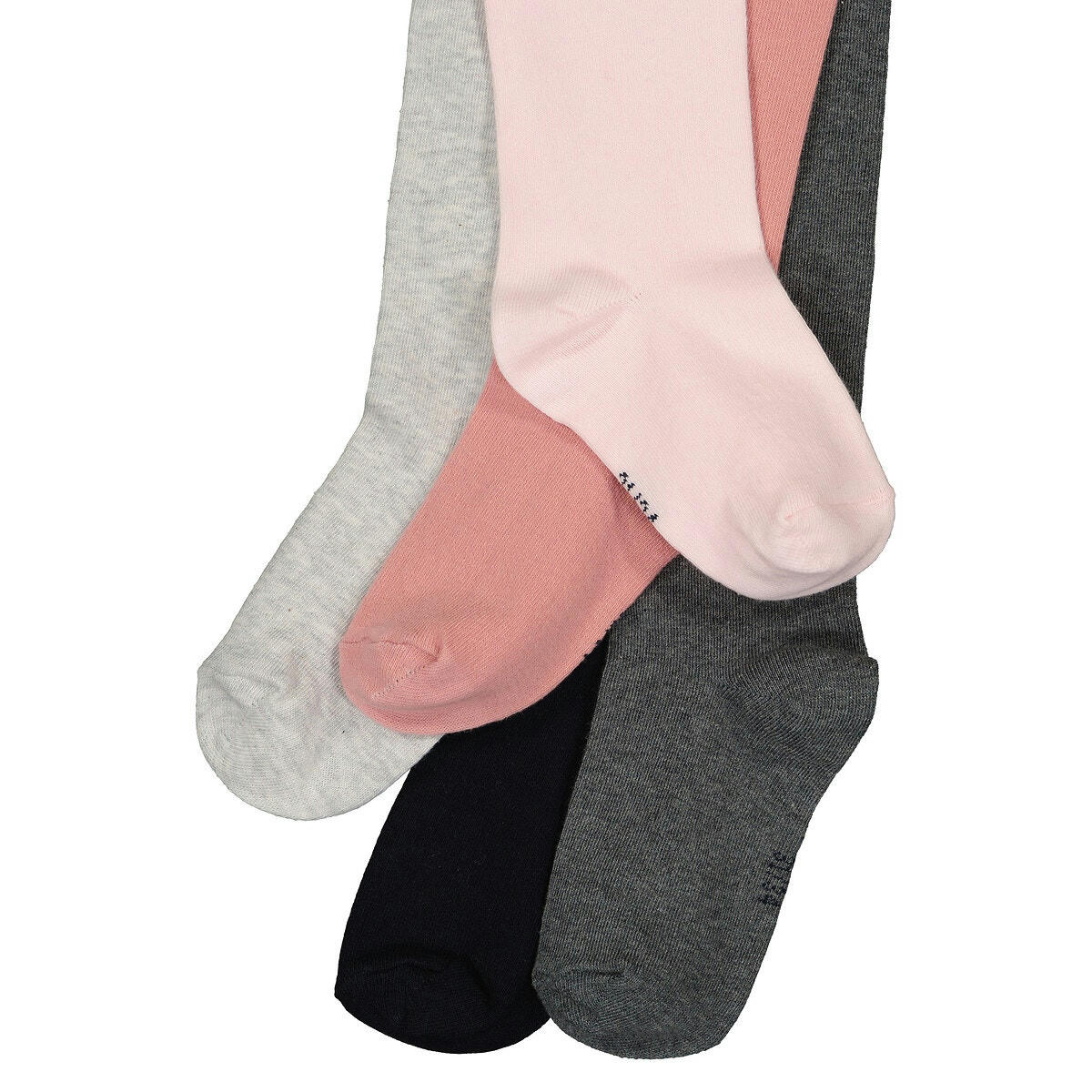 Lot de 5 paires de collants unis