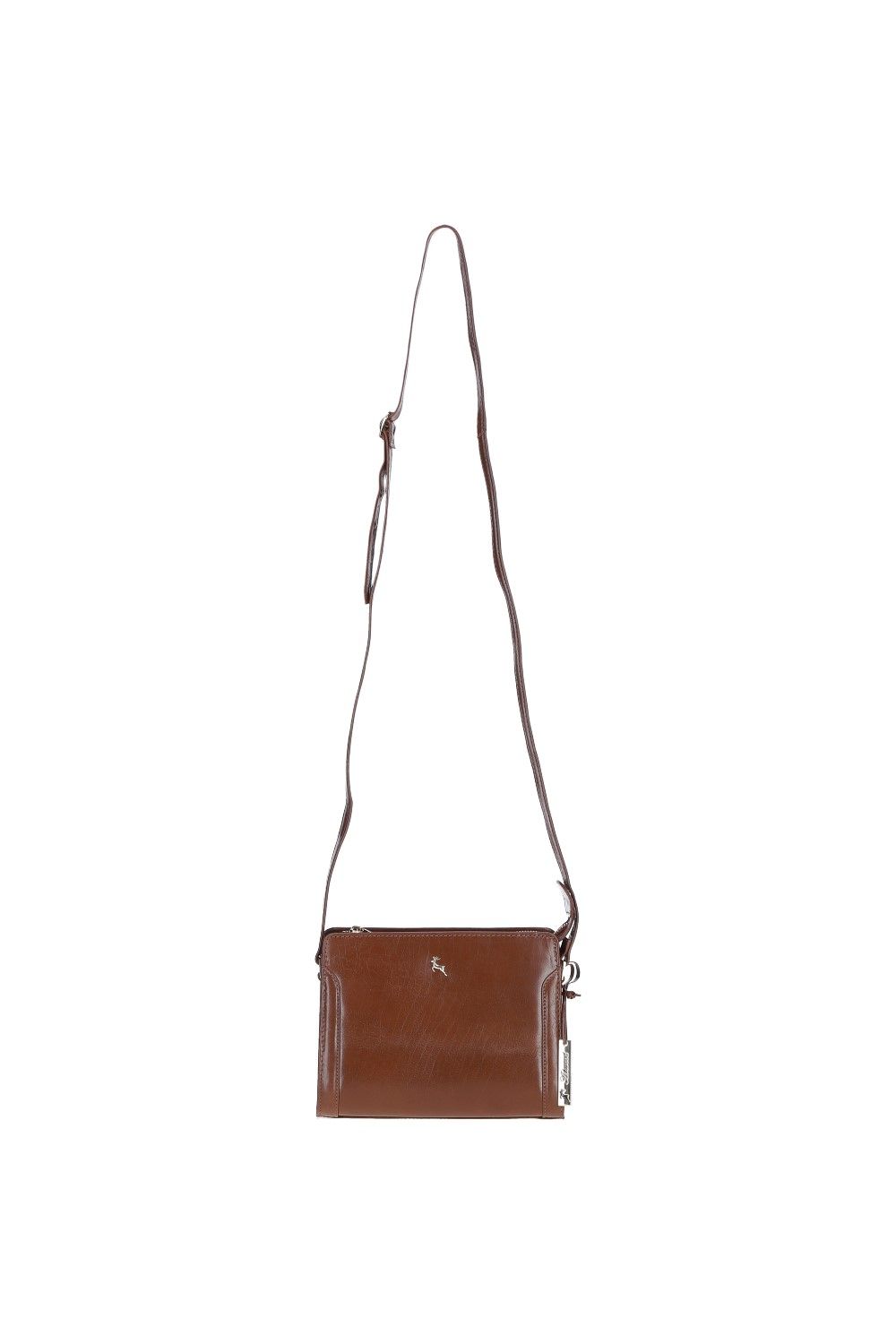 Ashwood Leather Compact Real Leather Shoulder Bag