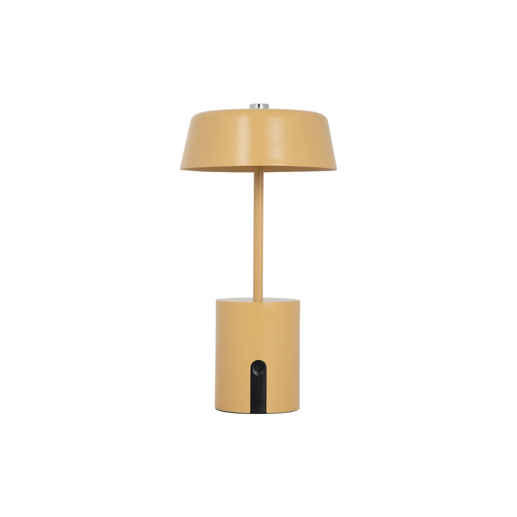 Leitmotiv tafellamp Elemental - geel - Ø12cm
