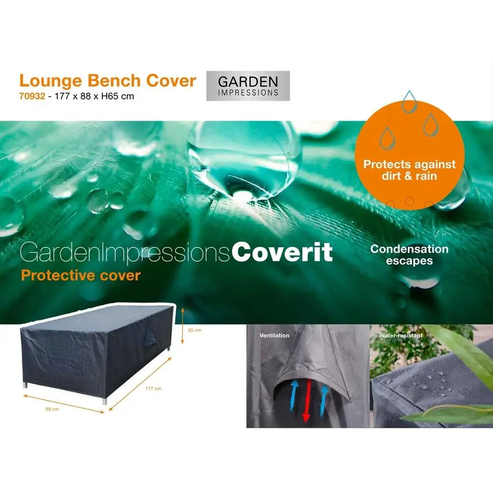 Garden Impressions Loungebank hoes 177x88xH65 cm