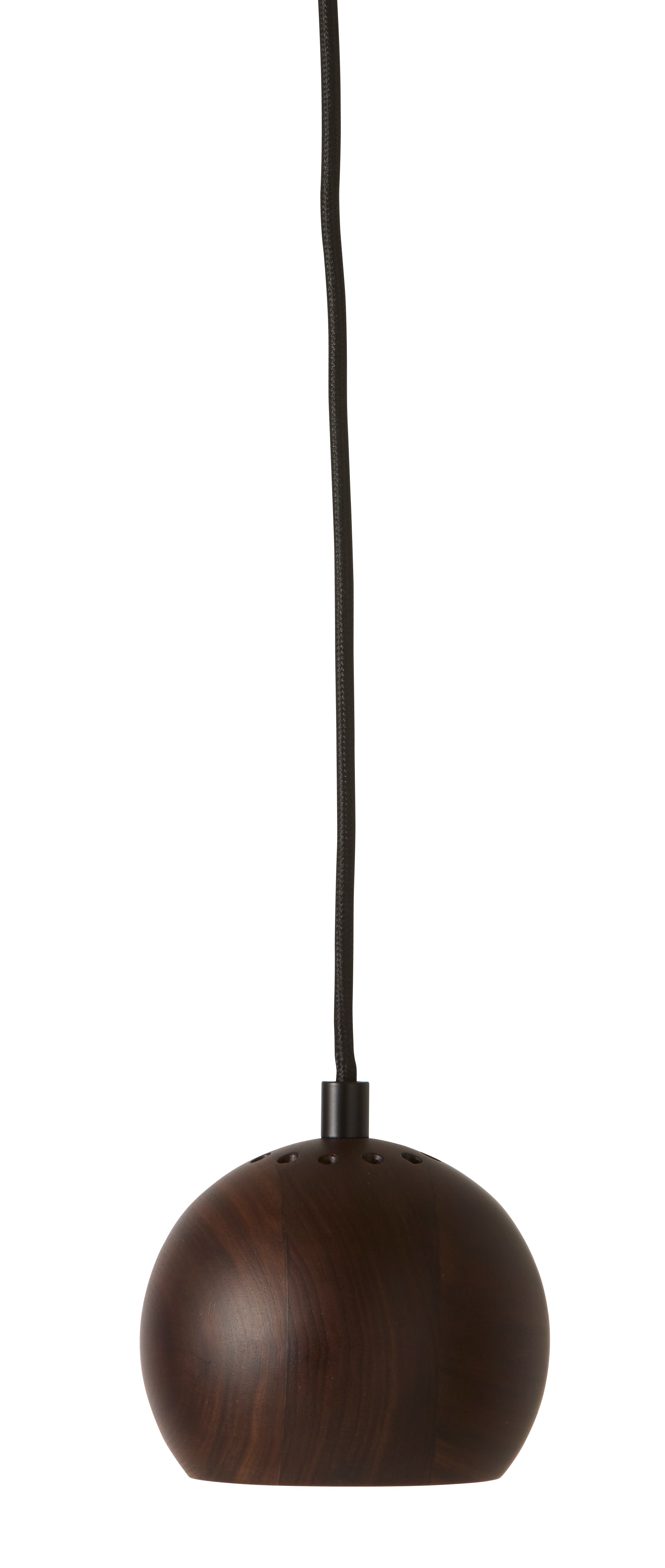 Frandsen hanglamp Ball - bruin - 12x12x10cm