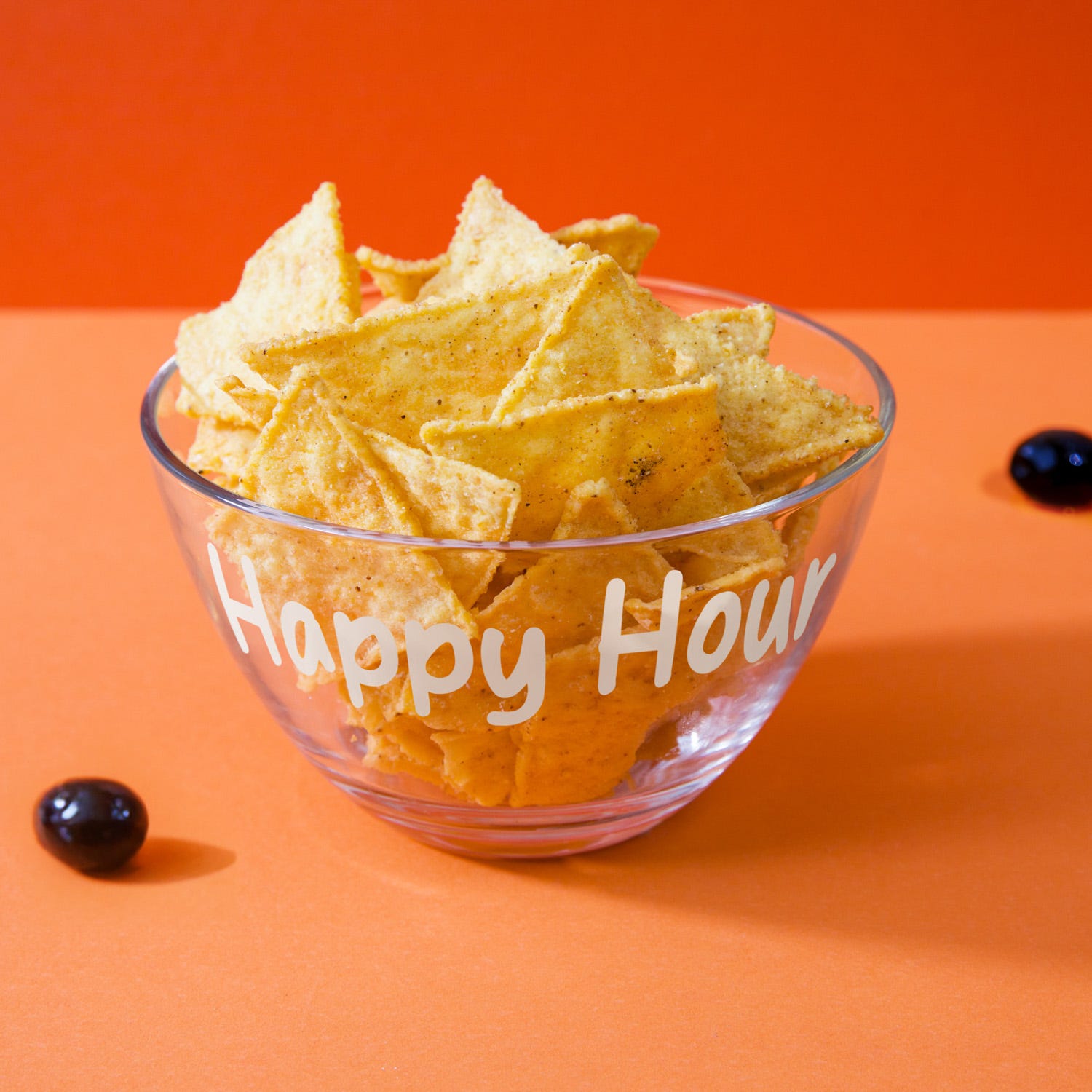 Coppetta vetro scritta Happy Hour 680 ml