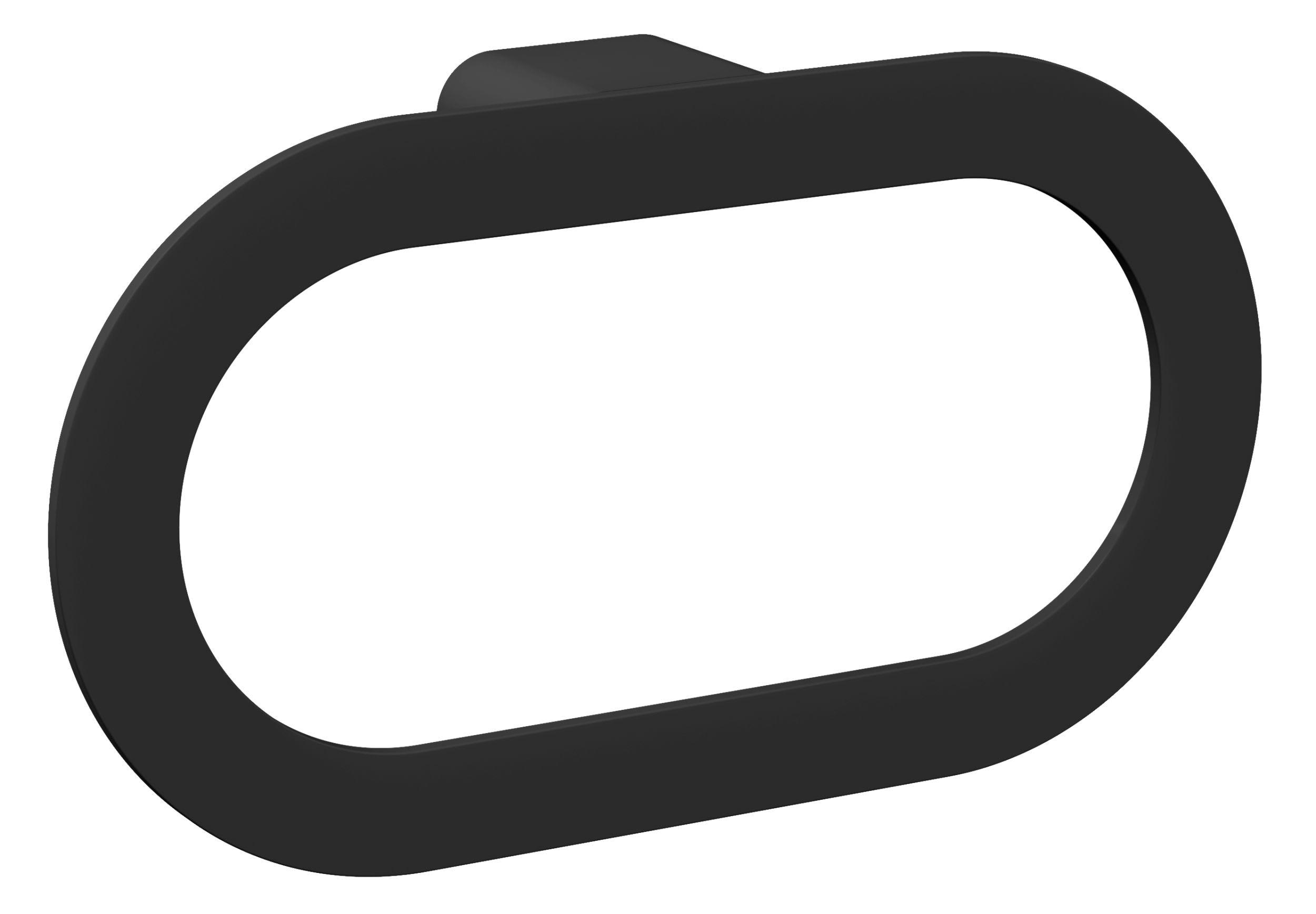 LOFT-GAME - Porte-serviette à fixer noir