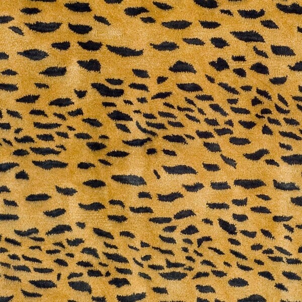 SAFAVIEH Handmade Soho Yamina Leopard N.Z. Wool Rug