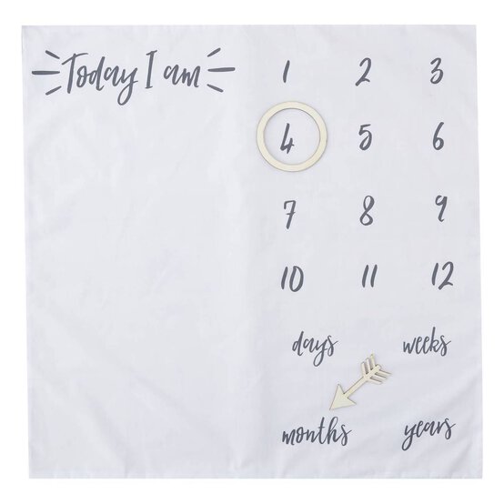 Ginger Ray Oh Baby Milestone Mat