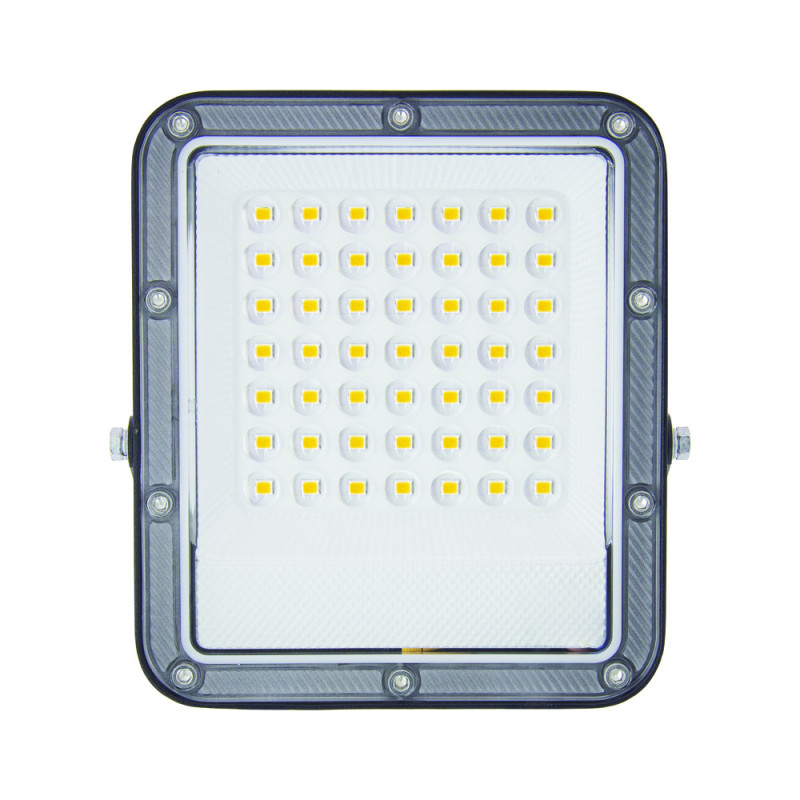 Projecteur extérieur LED noir blanc chaud 2700 lm 30 W XANLITE