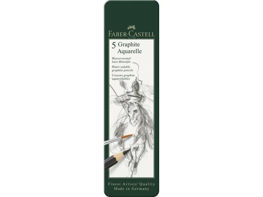 Bleistift 5er-Set Graphite
