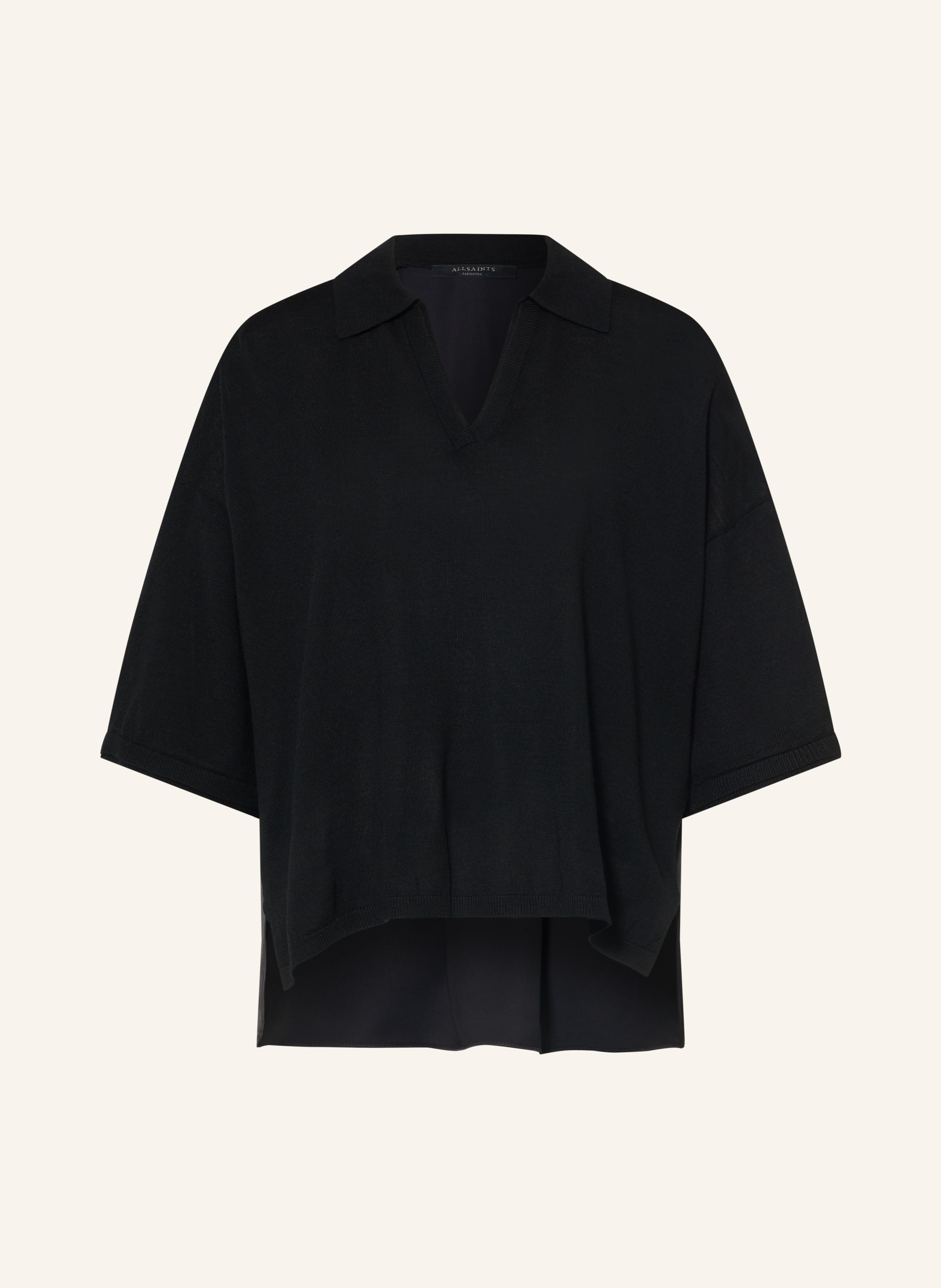 ALLSAINTS Strickshirt BERN im Materialmix