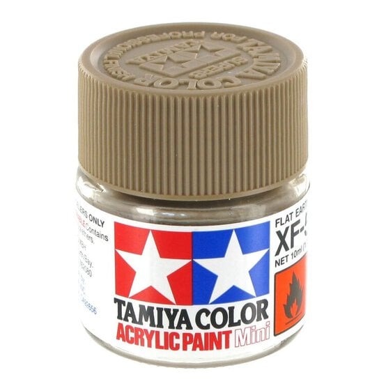Tamiya Colour Acrylic Paint XF-52 Flat Earth 10ml
