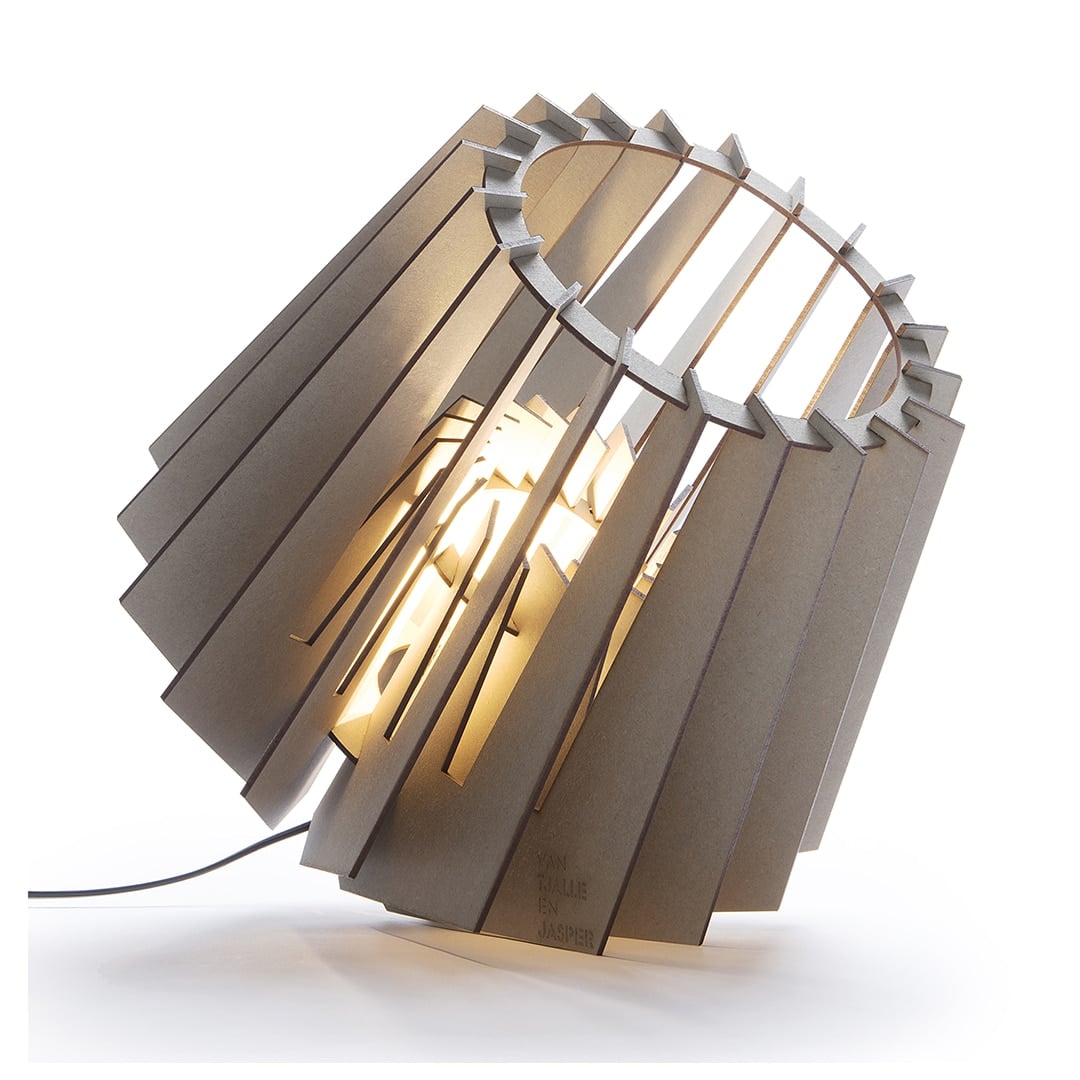 van Tjalle en Jasper - Spot-nik vloerlamp - Soft Grey / Standaard