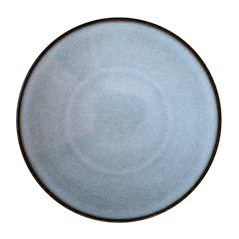 assiette de présentation écorce