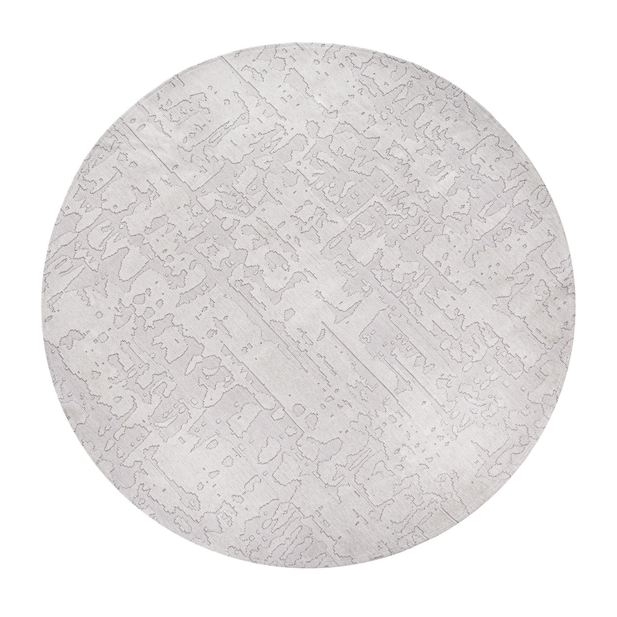 Ecorugs vloerkleed Tsingy Oyster - grijs - 140x140cm