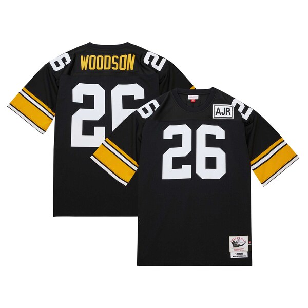 Rod Woodson Pittsburgh Steelers 1988 Authentic Throwback Retired Player Jersey - Black