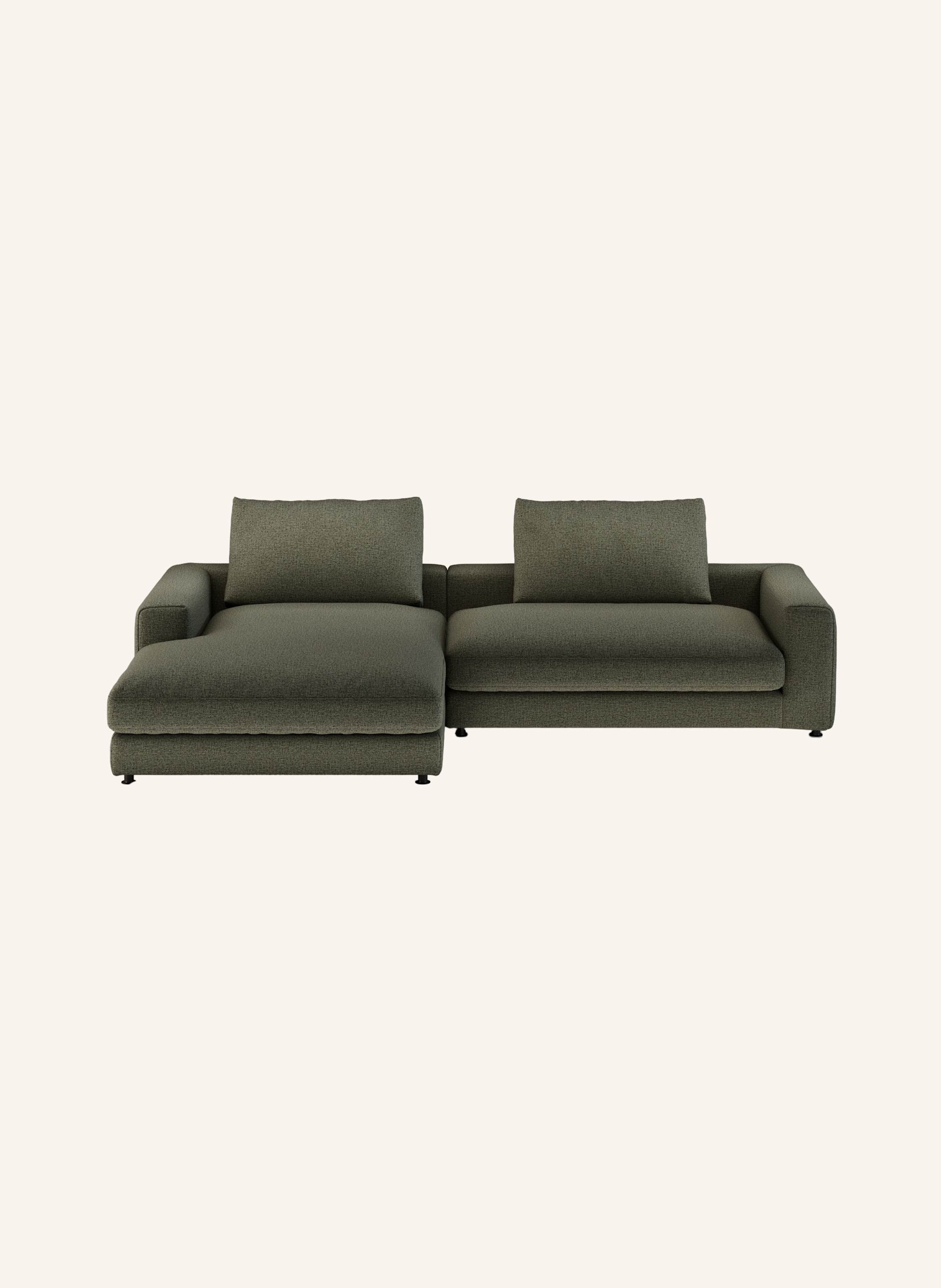 nydo Ecksofa XL MOSLER, links, Flachgewebe