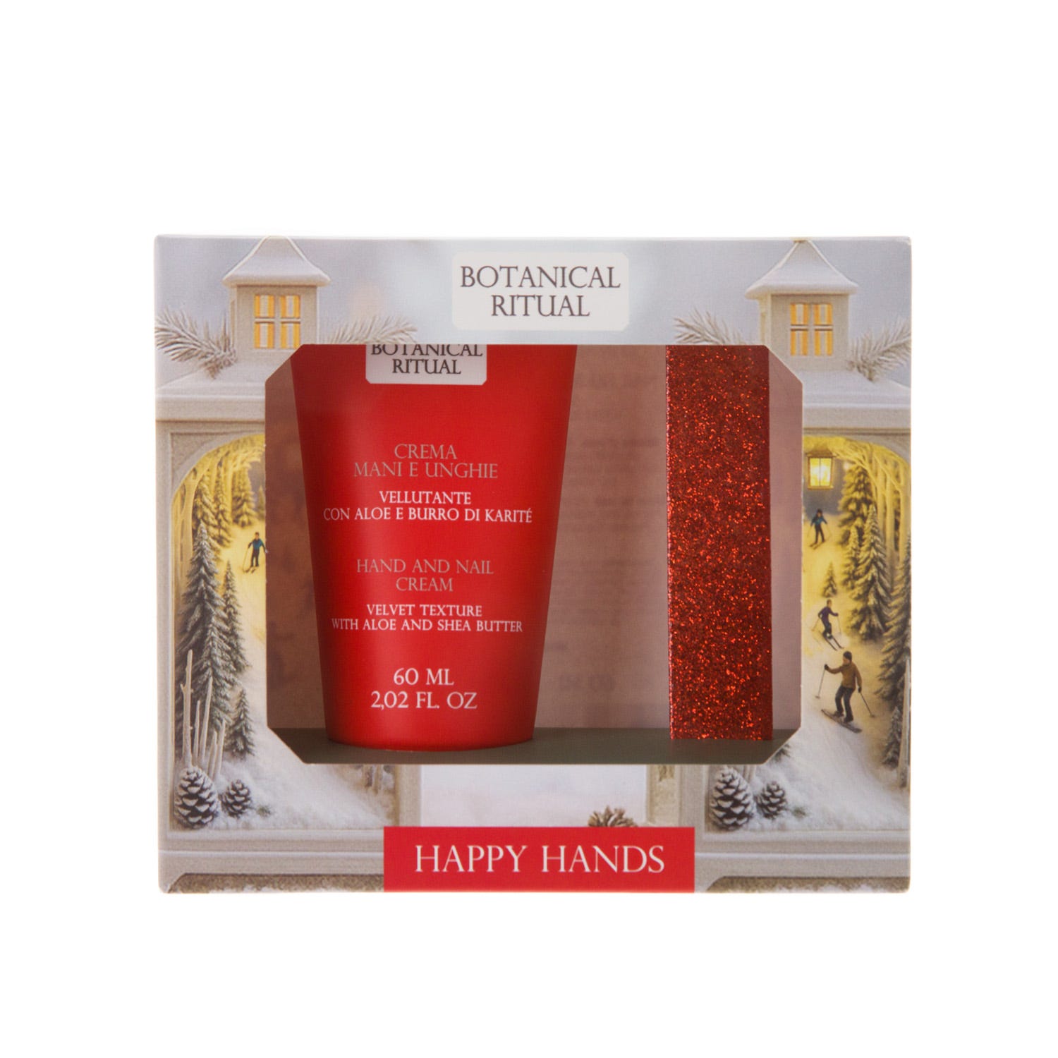 Set crema e limetta cofanetto regalo lanterna Botanical Ritual