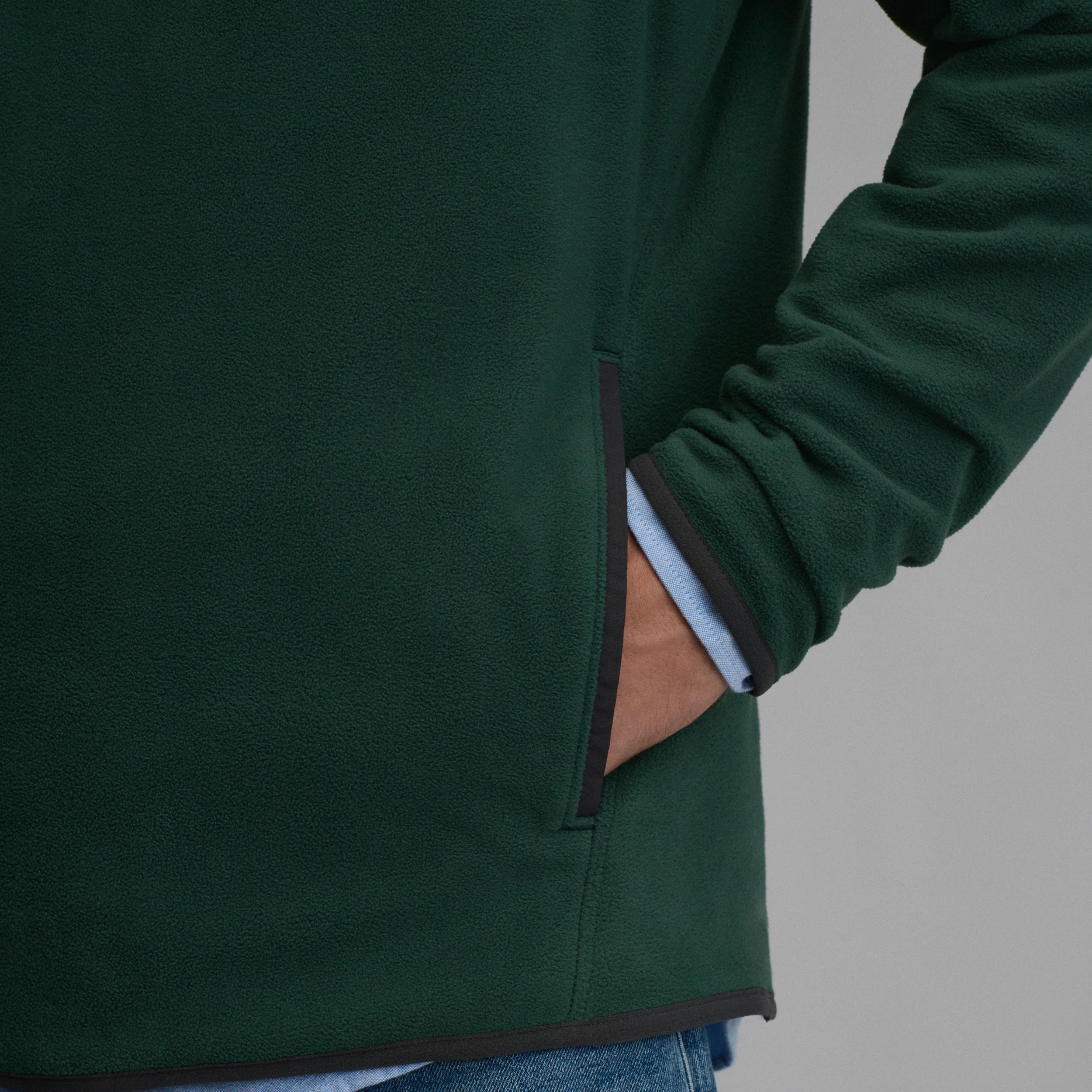 Men's Chutes Fleece Snap Mock Pullover