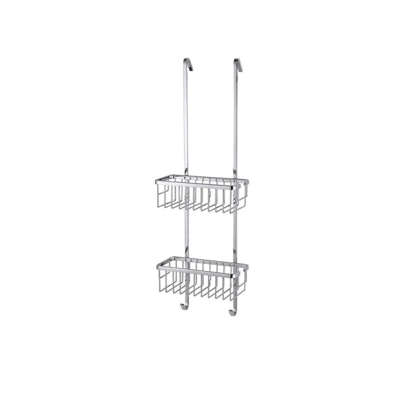Etagère de douche à 2 niveaux Aluxx chrome TESA
