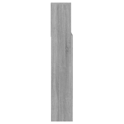 NNEVL Headboard Cabinet Grey Sonoma 140x19x103.5 cm