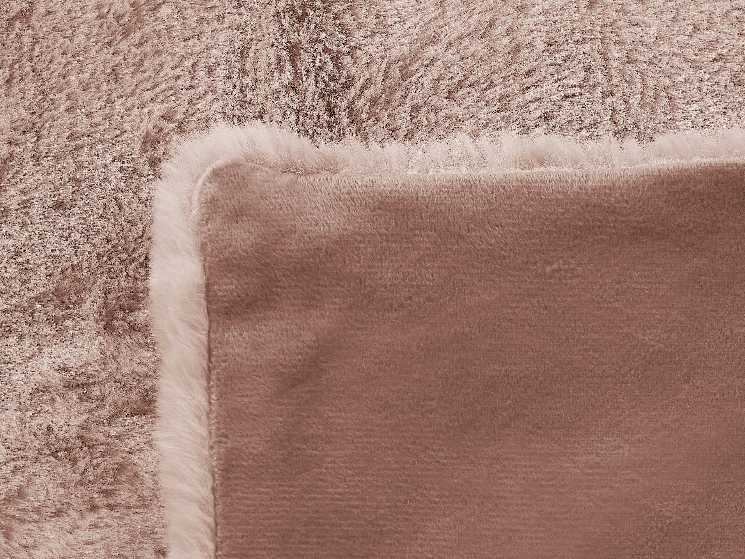 CHAAB - Couverture en polyester rose 200x150cm