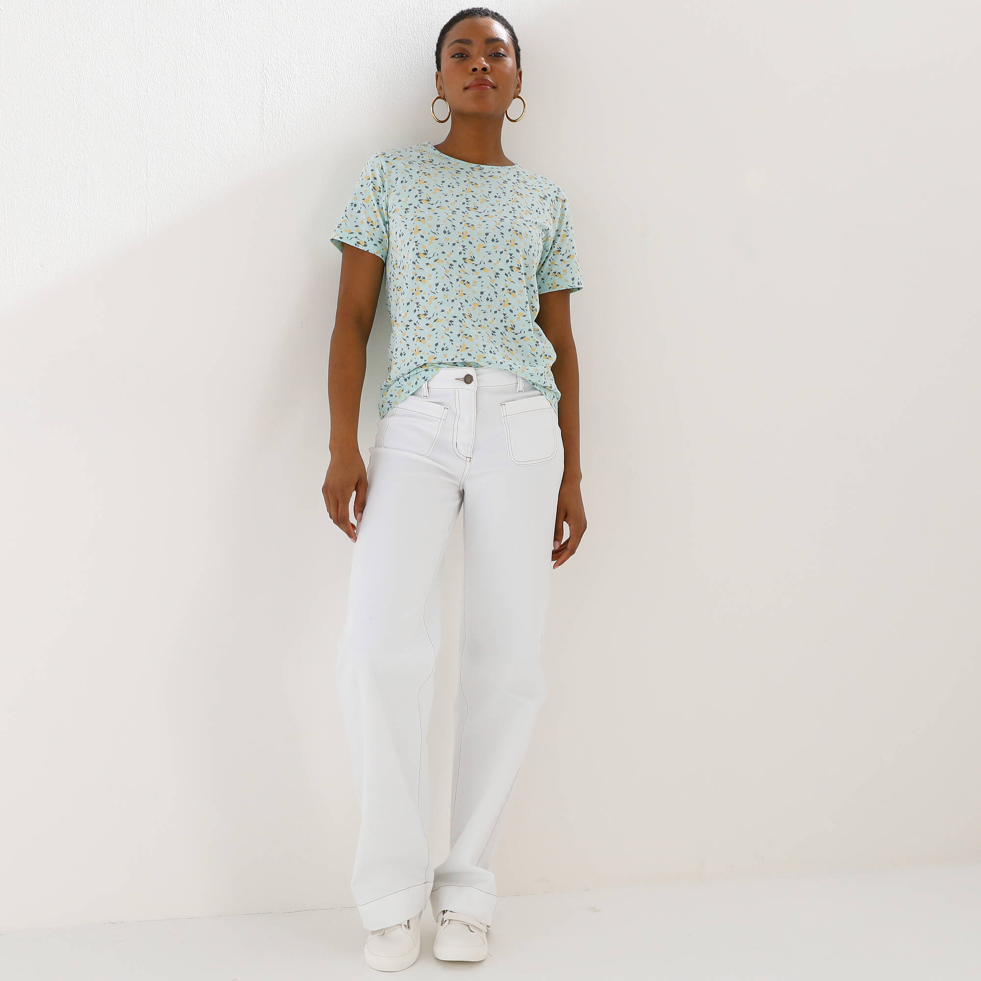 Tee-shirt manches courtes imprimé