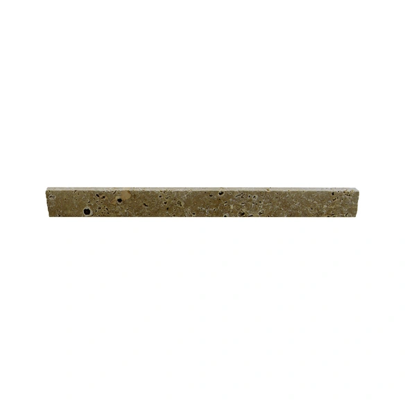 Sockelleiste »Keona Brown«, LxBxH: 40,6 x 1,2 x 6 cm, Travertin, braun/beige