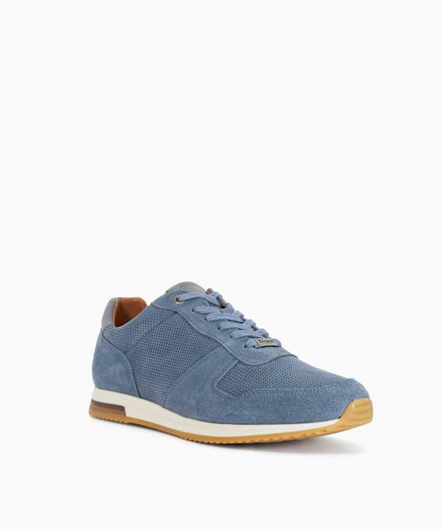 Trilogy Blue - Lace-Up Runner Trainers