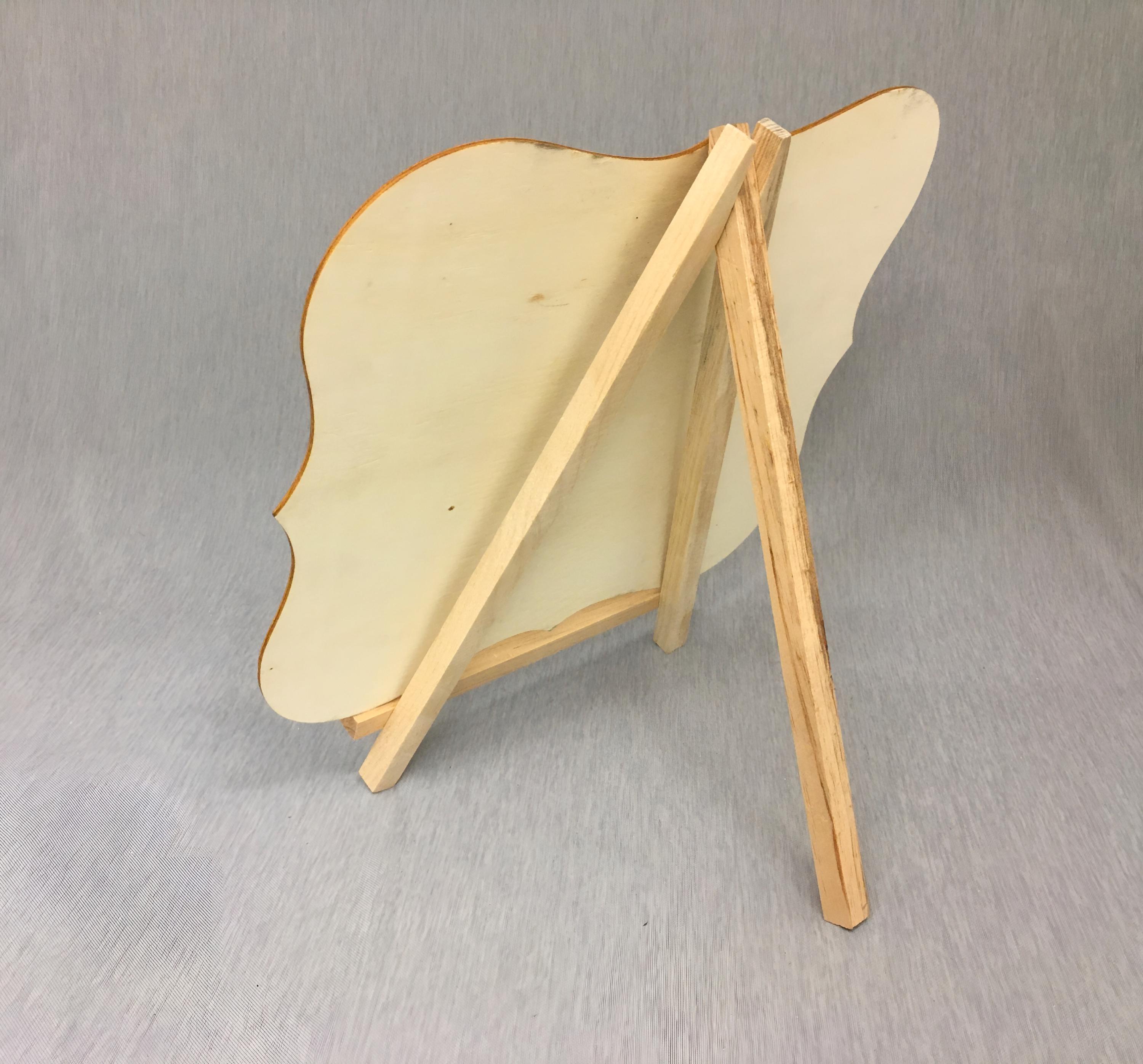 Wooden Chalkboard Blackboard with Easel