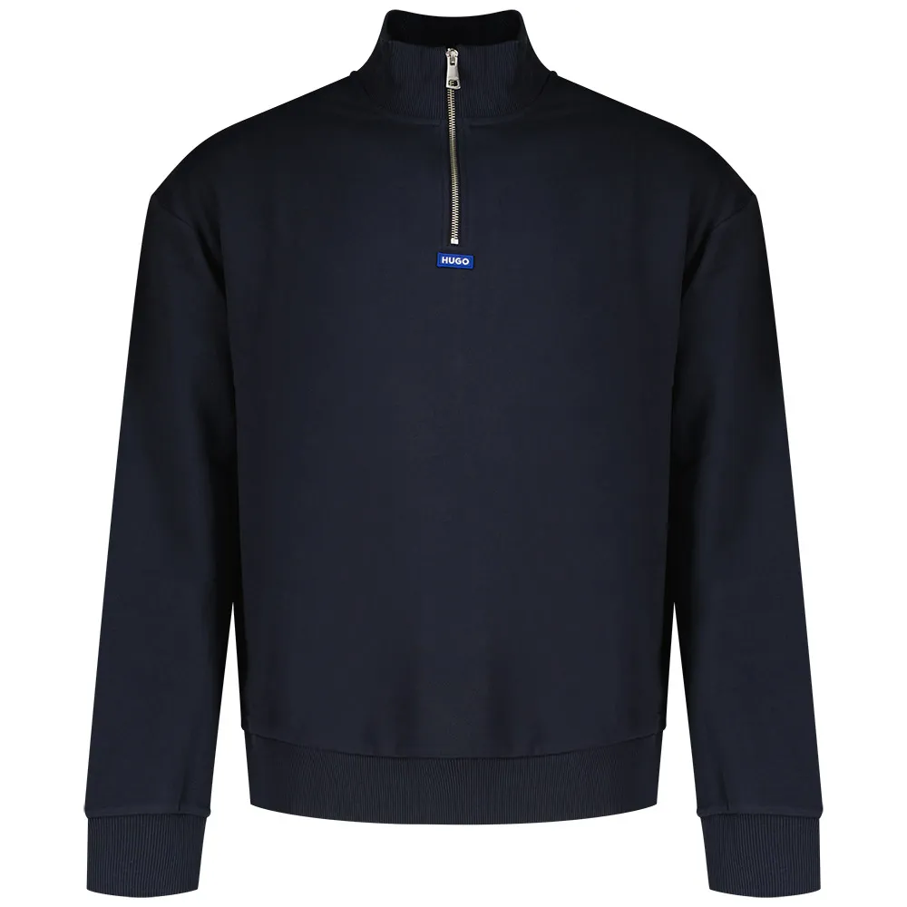 HUGO Neeler 10249110 01 half zip sweatshirt