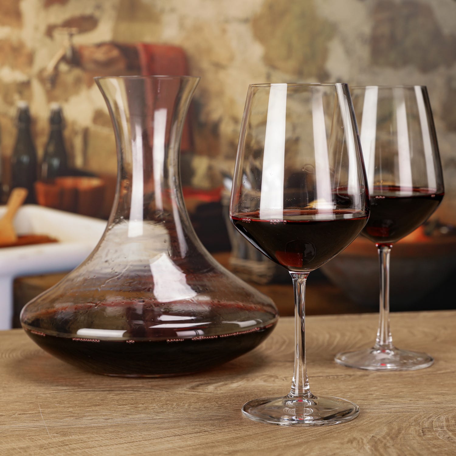 Set 6 calici e decanter Universum