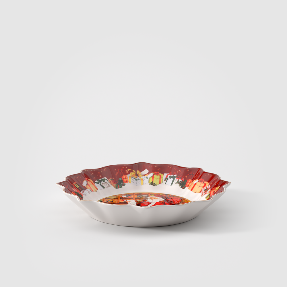 Toy's Fantasy Bowl - Multi-colored, 14.6 oz, Premium Porcelain