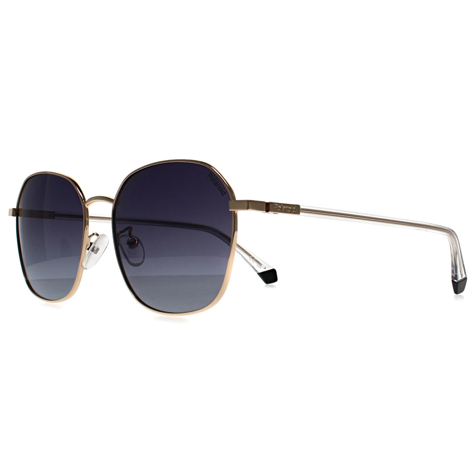 Polaroid Round Gold Purple Gradient Polarized PLD 4168/G/S/X