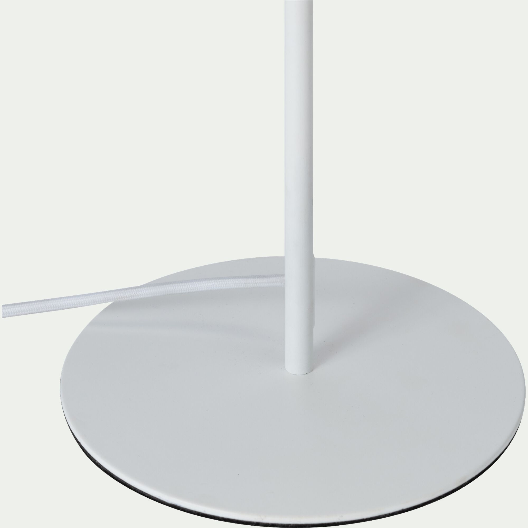 NANS - Pied de lampadaire - blanc H146cm