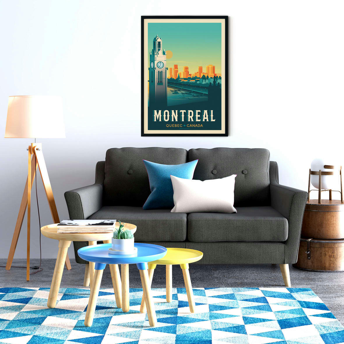 - Affiche Montréal  50x70 cm