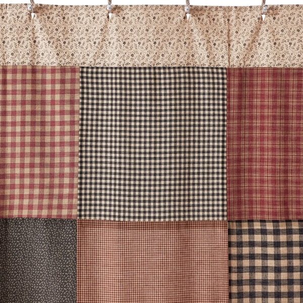 Maisie Patchwork Shower Curtain 72x72