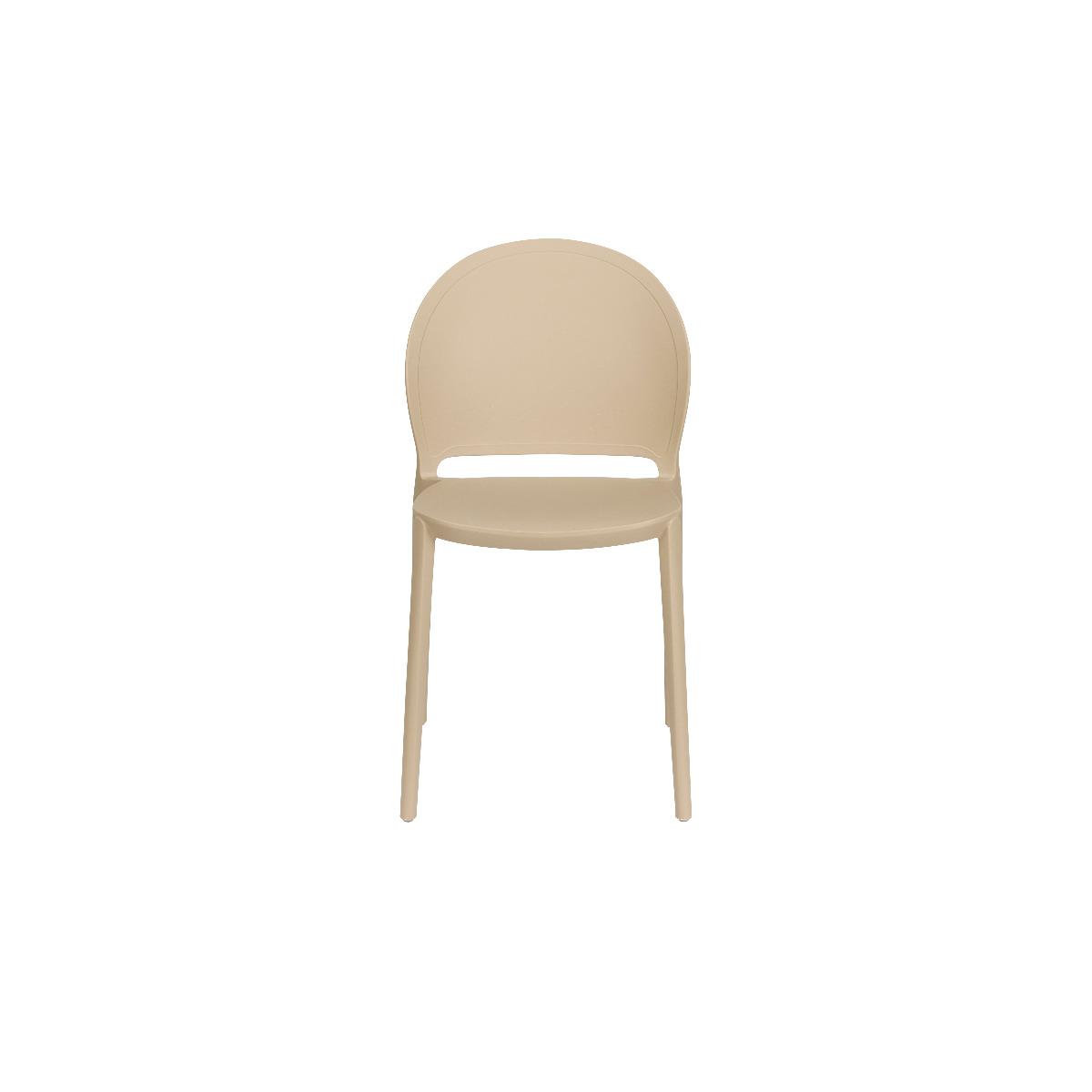 (Set van 4) Puur - Don tuinstoel - beige
