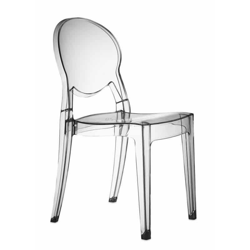 IGLOO - Chaise design en plastique transparent