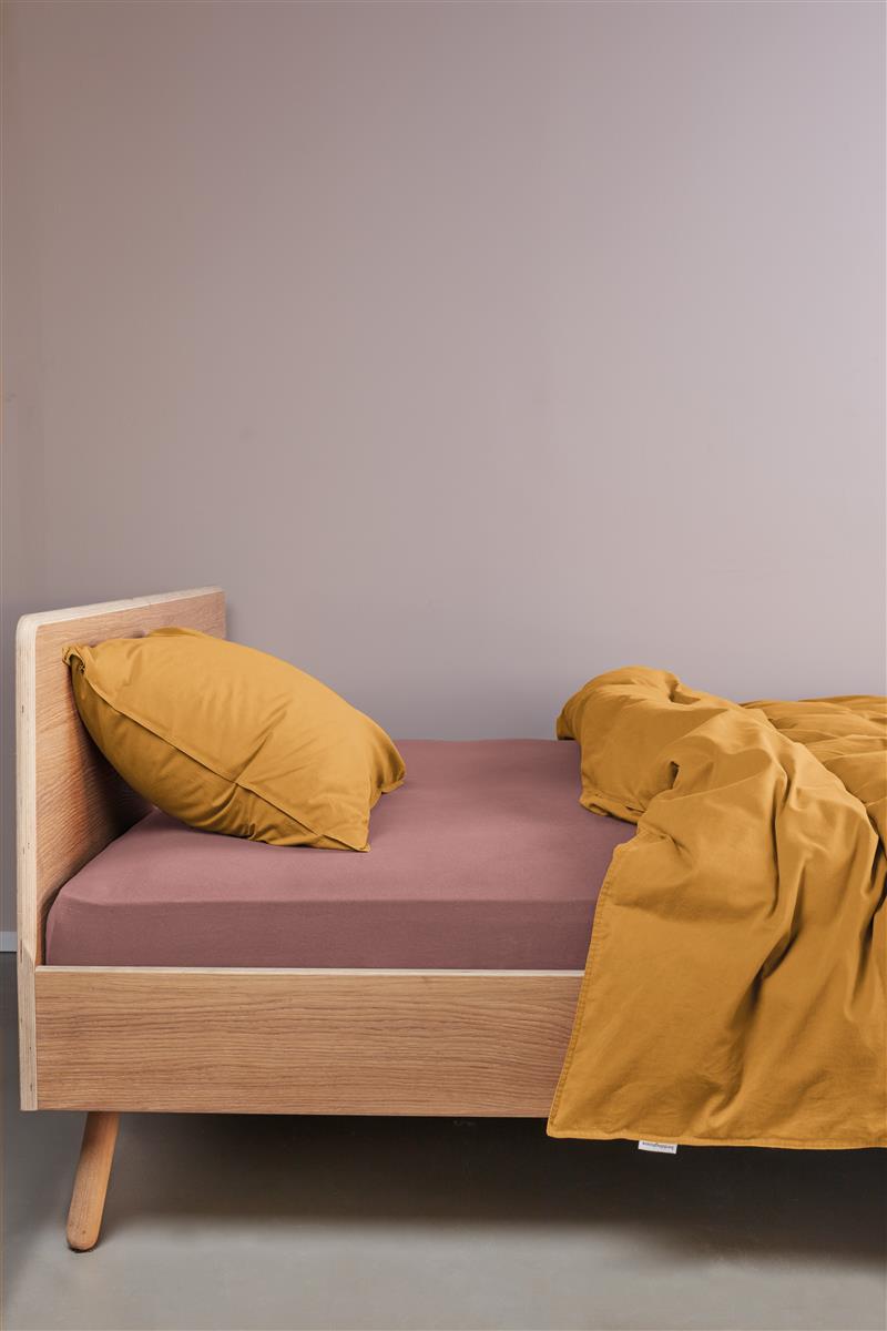 Beddinghouse Jersey - Splittopper Hoeslaken - 160x200/220 - Roze