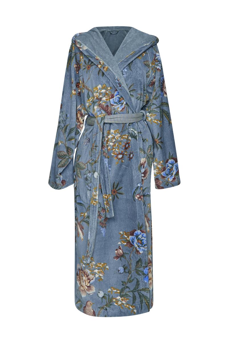 Pip Studio Secret Garden Badjas - Blauw - L