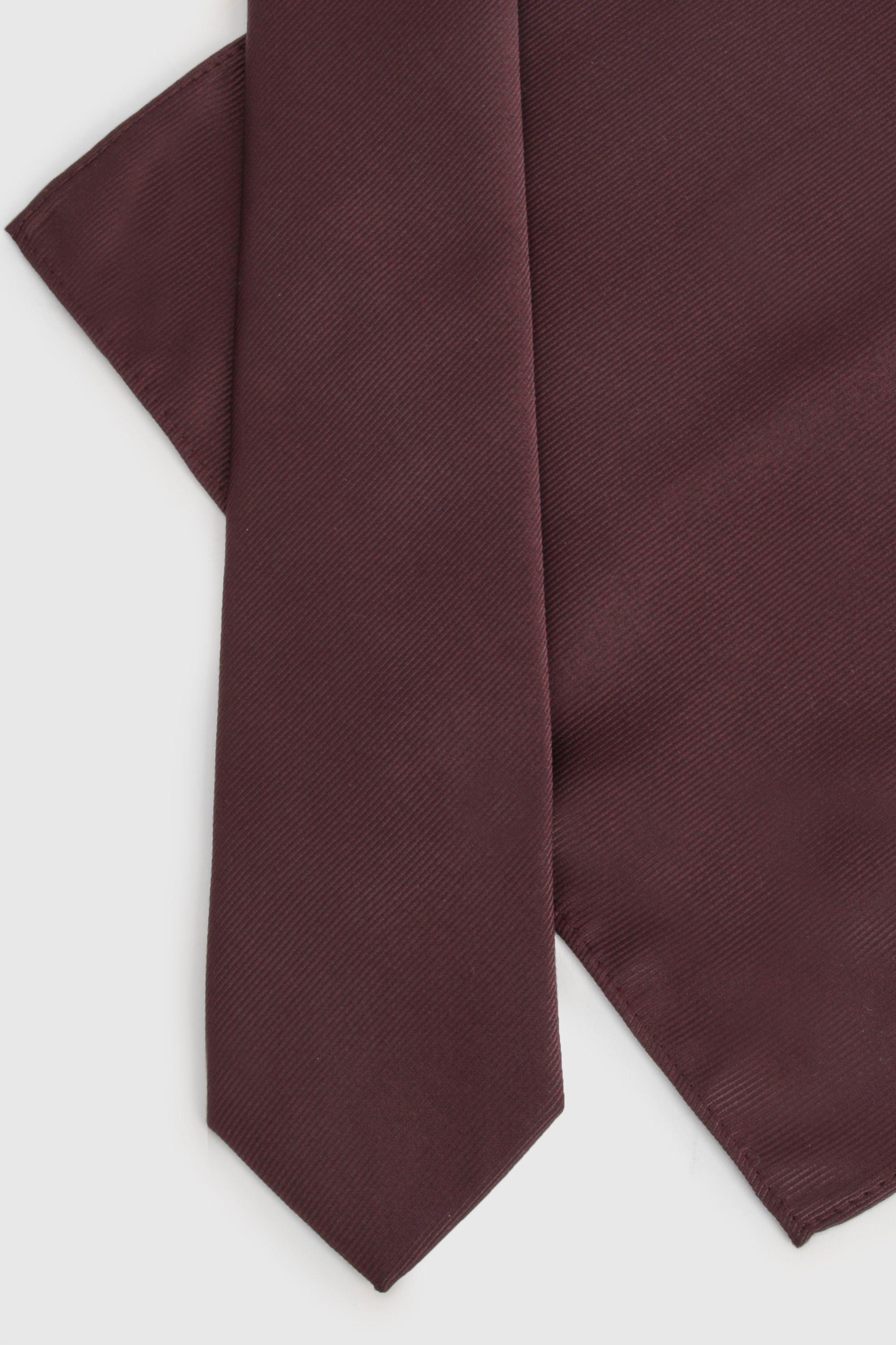 Burton Espresso Tie and Pocket Square
